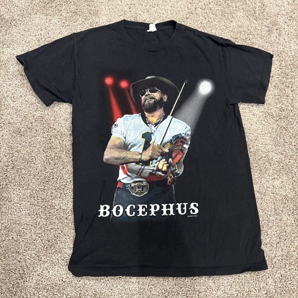 2009 Screen Play Bocephus Hank Williams Jr Rowdy Friends Tour Shirt Adult S